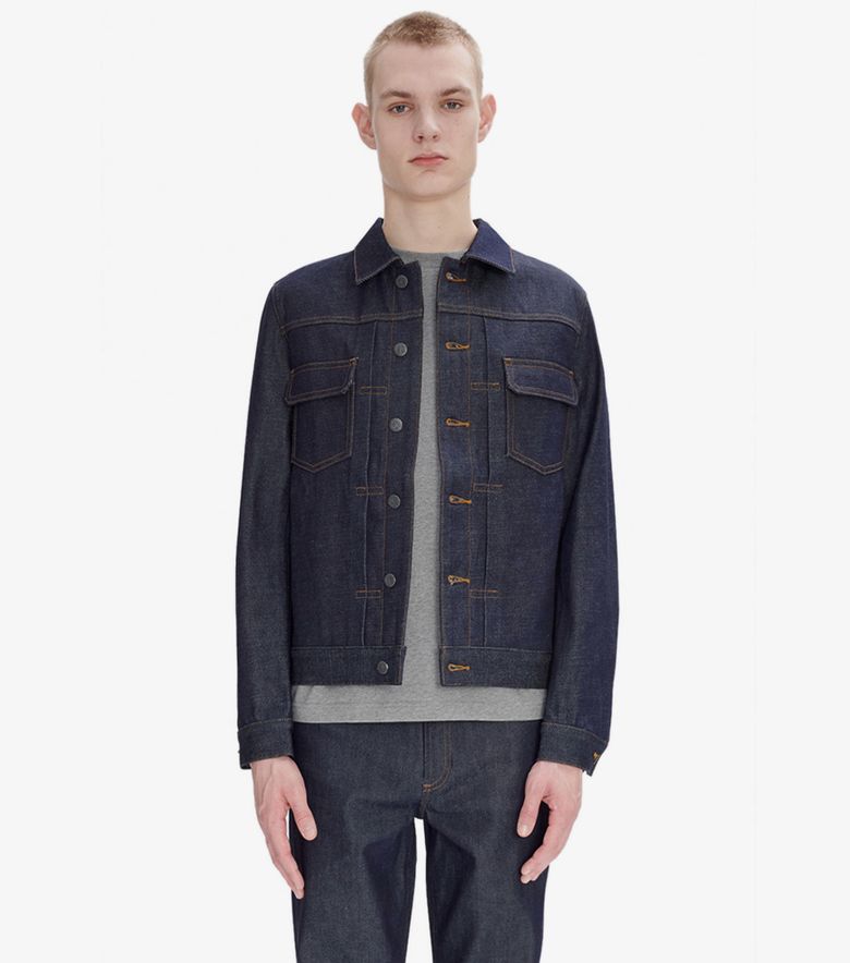 CADENCE Veste Jean Work Indigo