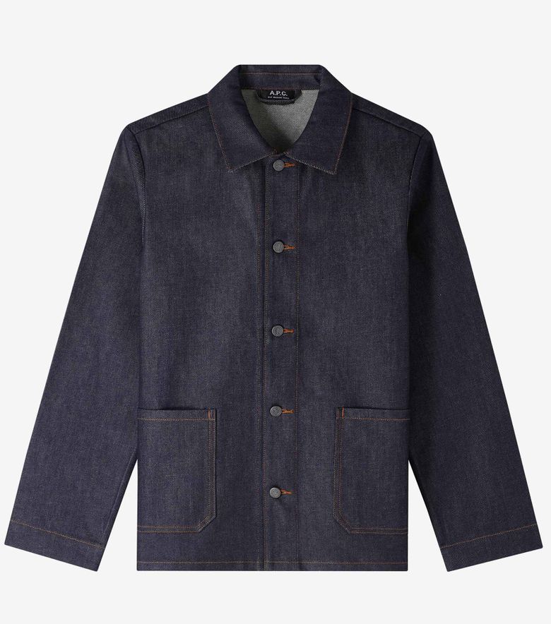 CADENCE Veste Kerlouan Logo Brodé Indigo