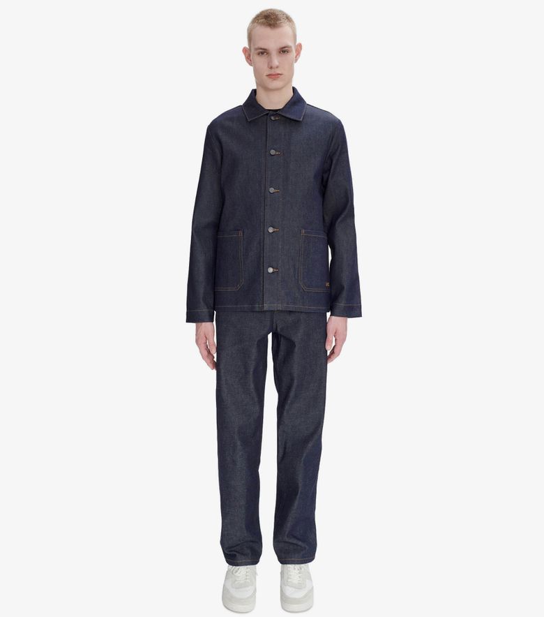 CADENCE Veste Kerlouan Logo Brodé Indigo