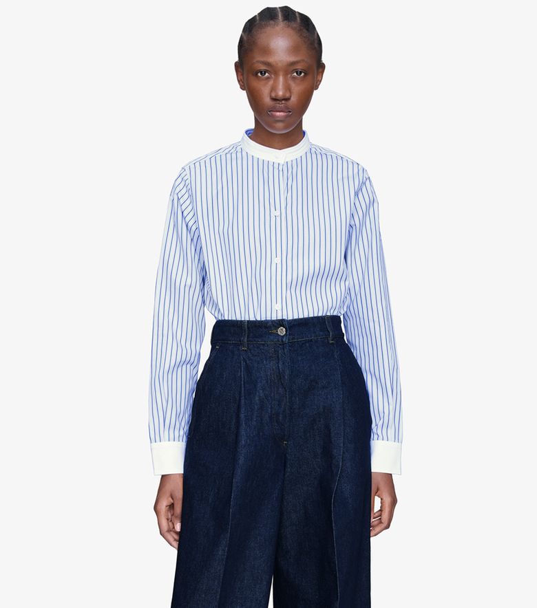 COLLABORATIONS Chemise Venezia A.P.C. Anastasia Barbieri Bleu