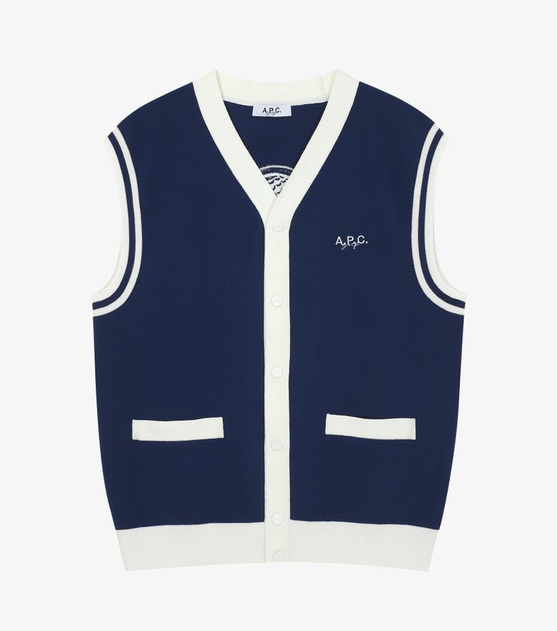 COLLABORATIONS Gilet Ethan Marine