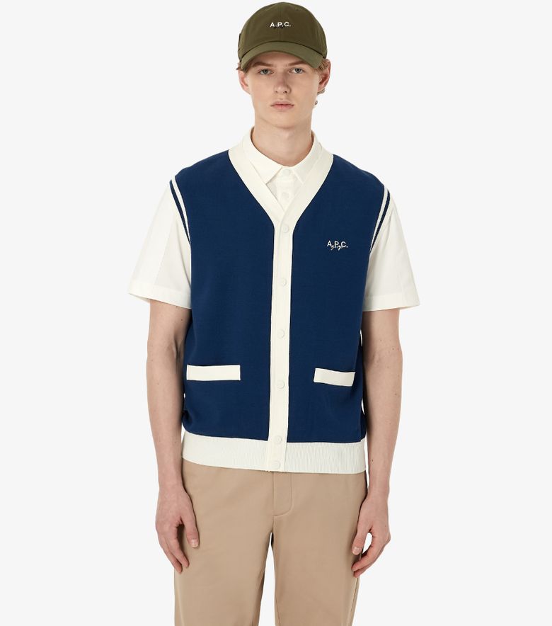COLLABORATIONS Gilet Ethan Marine