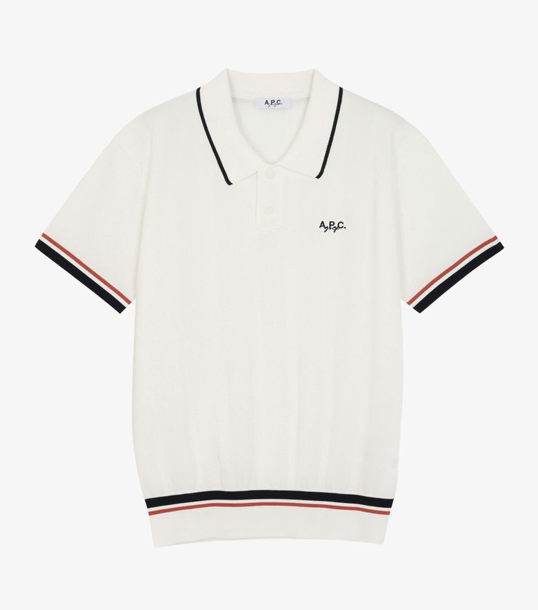 COLLABORATIONS Polo Tom Blanc