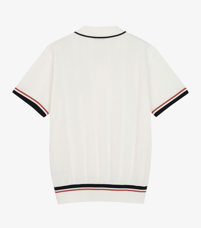 COLLABORATIONS Polo Tom Blanc