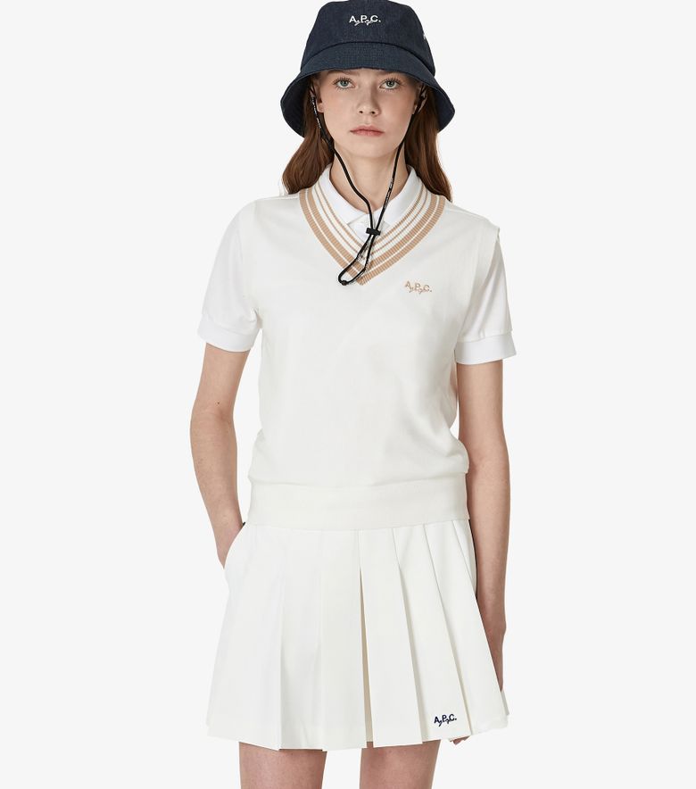 COLLABORATIONS Pull Agathe Blanc