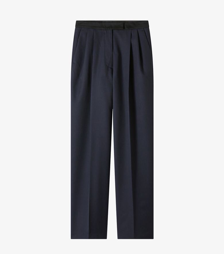 COLLABORATIONS Pantalon Tosca A.P.C. Anastasia Barbieri Dark Navy