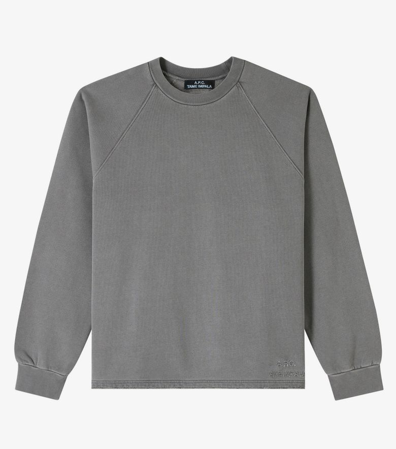 COLLABORATIONS Sweat Kick Out Unisexe Tame Impala Anthracite