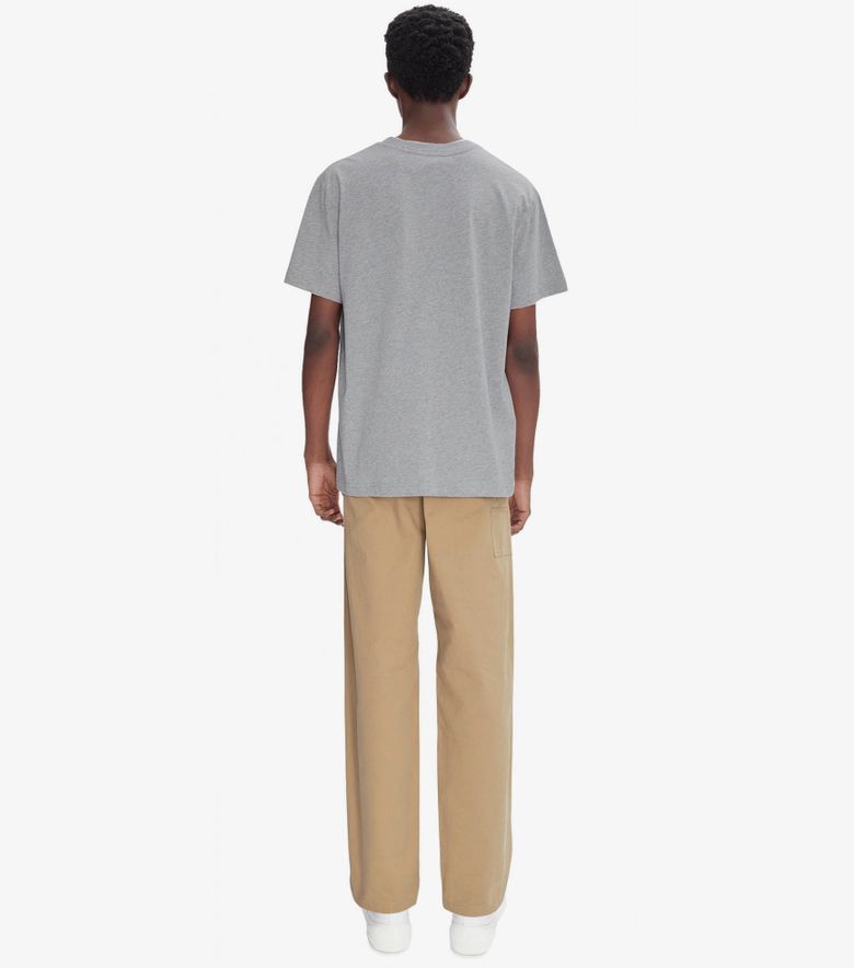 A.P.C. T-Shirt Standard Grand VPC Gris Chiné/Dark Navy