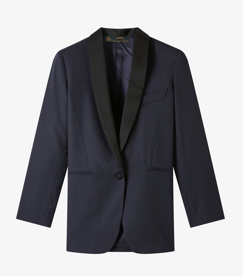 COLLABORATIONS Veste Marcello A.P.C. Anastasia Barbieri Dark Navy