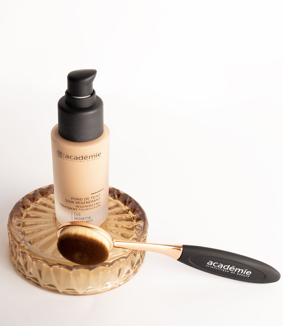 Academie Perfect Complexion Duo - Regenerating Care Foundation + Complexion Brush – Académie Groupe
