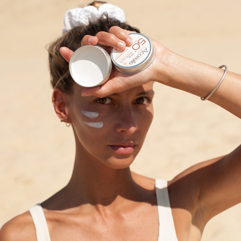 Acorelle Crème Solaire Solide SPF50+ BIO Certifiée