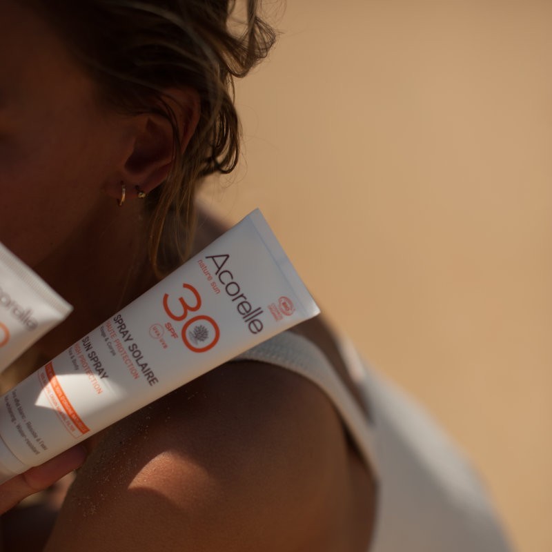 Acorelle Spray Solaire Certifié BIO SPF30 100ml