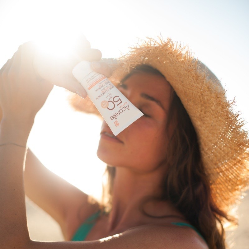 Acorelle Crème Solaire Teintée Certifiée BIO SPF50 50ml