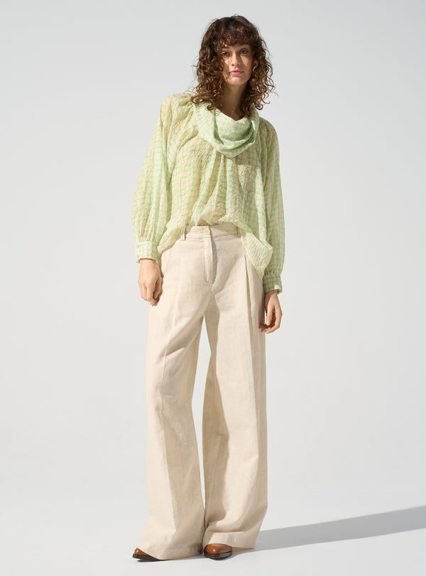 Acoté Blouse Manches Bouffantes