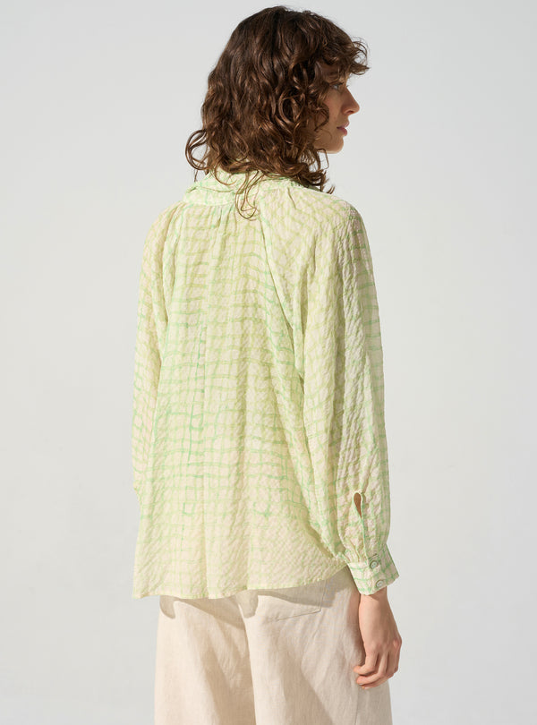 Acoté Blouse Manches Bouffantes