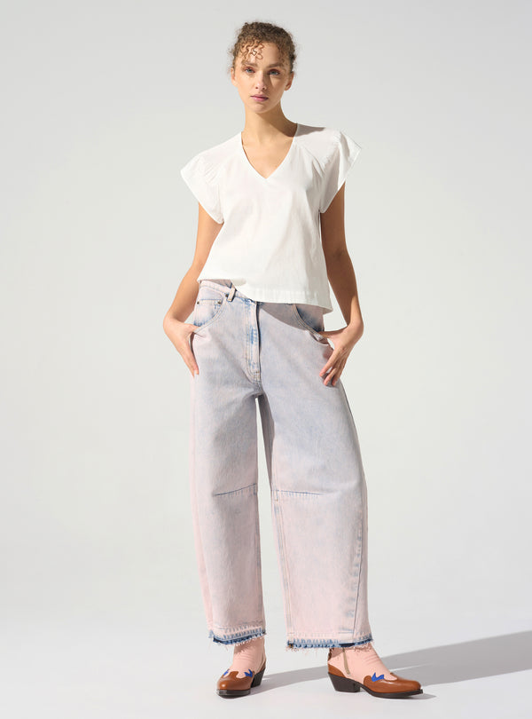 Acoté Blouse Plissée Cristal
