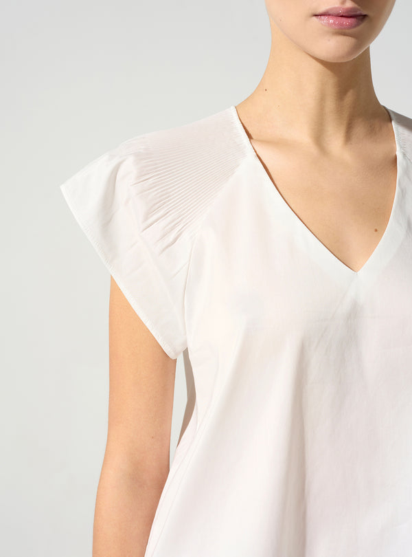 Acoté Blouse Plissée Cristal