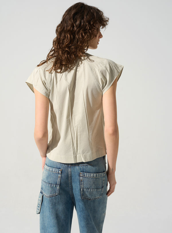Acoté Blouse Plissée Cristal
