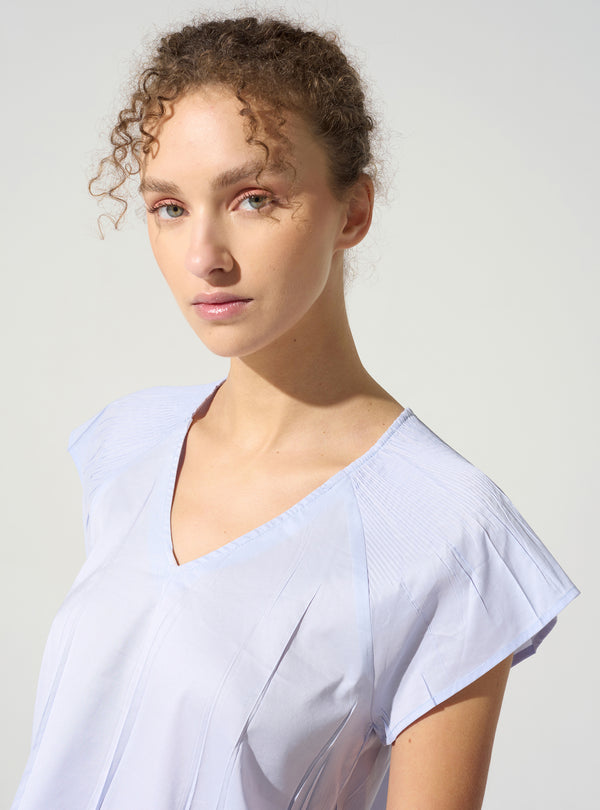 Acoté Blouse Plissée Cristal