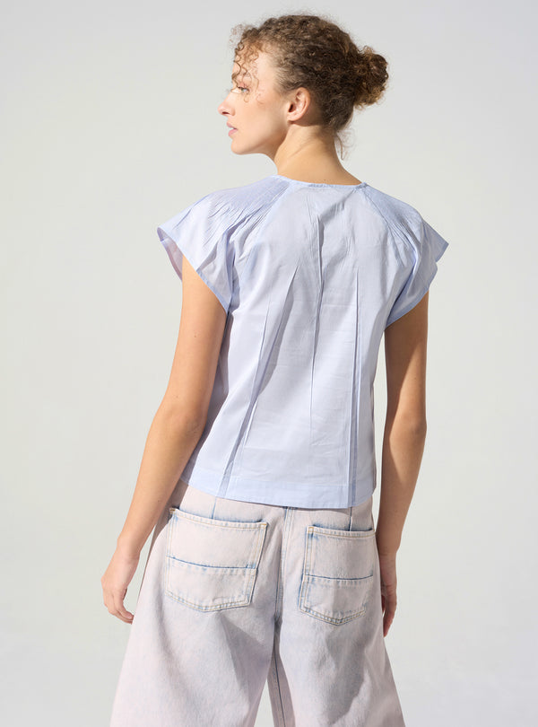 Acoté Blouse Plissée Cristal