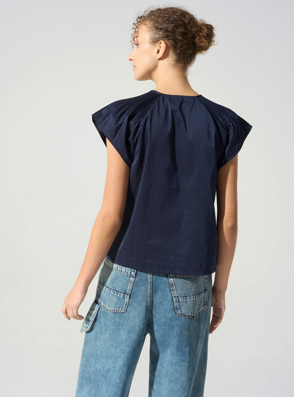 Acoté Blouse Plissée Cristal