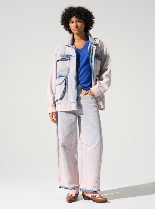 Acoté Blouson Jean Oversive