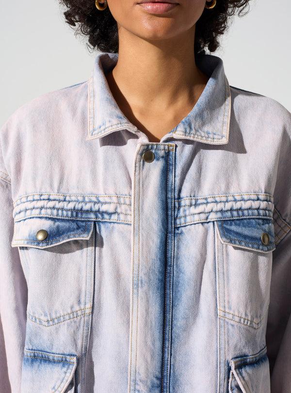 Acoté Blouson Jean Oversive