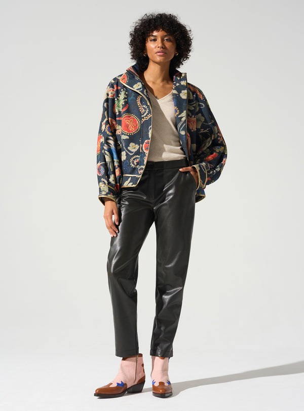 Acoté Blouson Oversize Col Montant