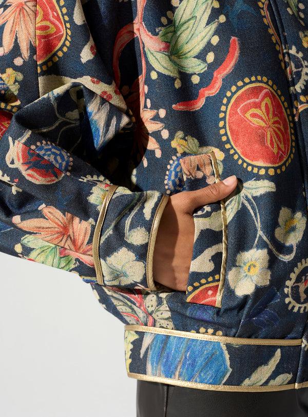 Acoté Blouson Oversize Col Montant