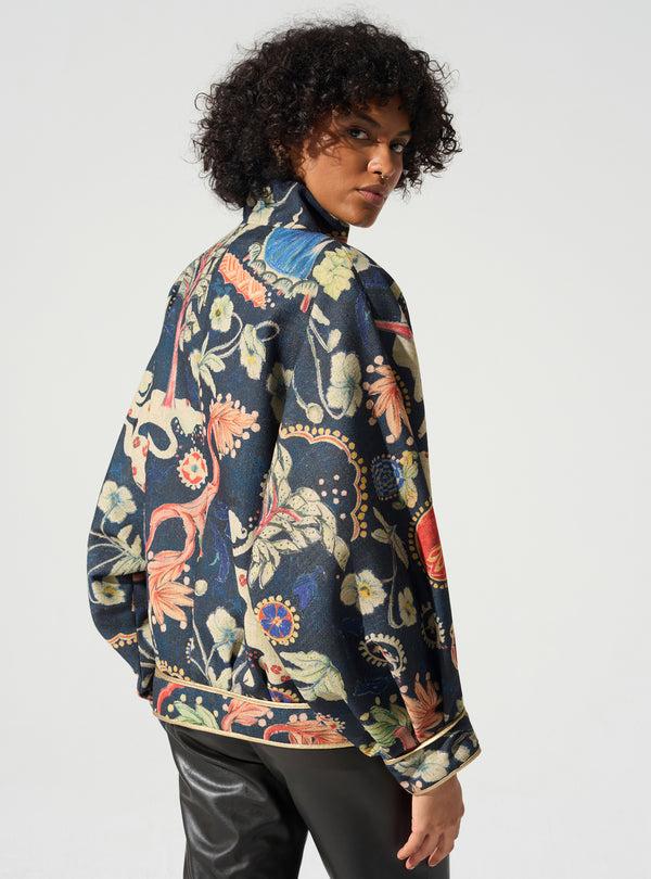 Acoté Blouson Oversize Col Montant