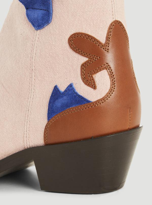 Acoté Bottines Type Santiags