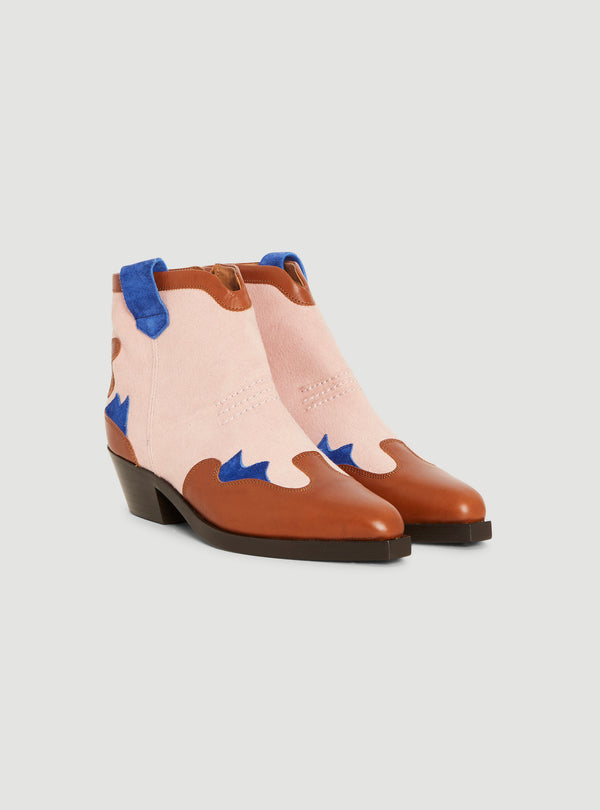 acoté Bottines type Santiags