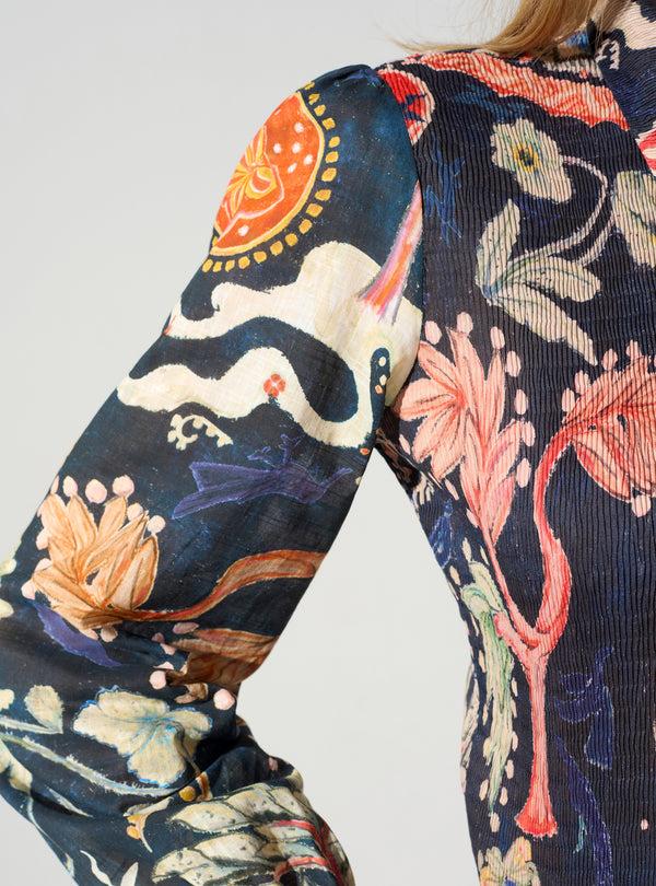 Acoté Chemise Manches Longues Bouffantes