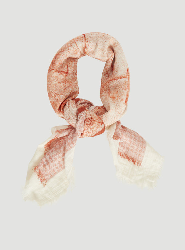 Acoté Foulard Carré Imprimé