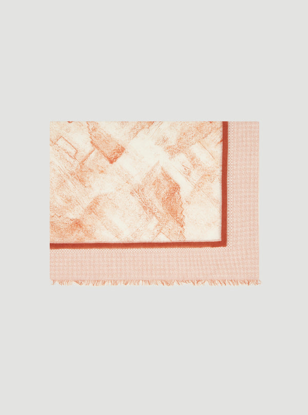 Acoté Foulard Carré Imprimé