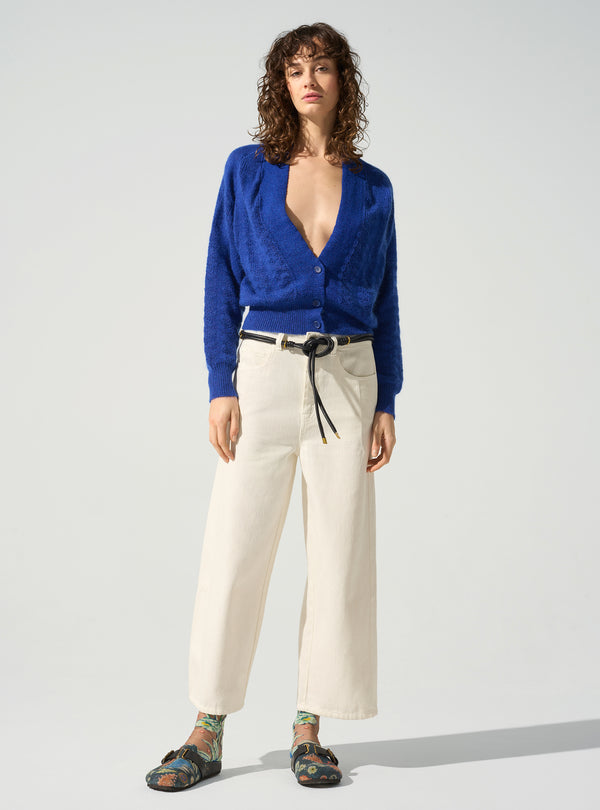 Acoté Gilet Col Châle