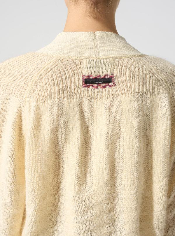 Acoté Gilet Col Châle