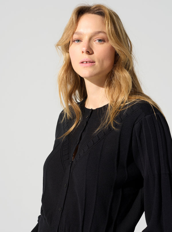 Acoté Gilet Col Rond