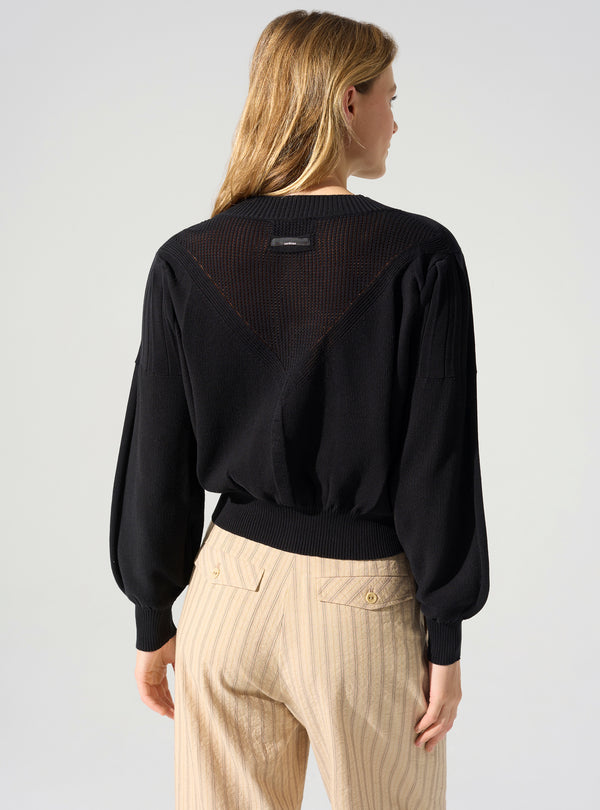 Acoté Gilet Col Rond