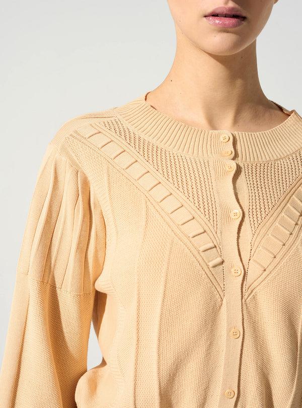 Acoté Gilet Col Rond