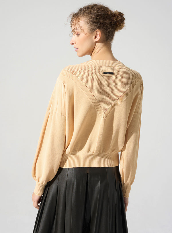 Acoté Gilet Col Rond