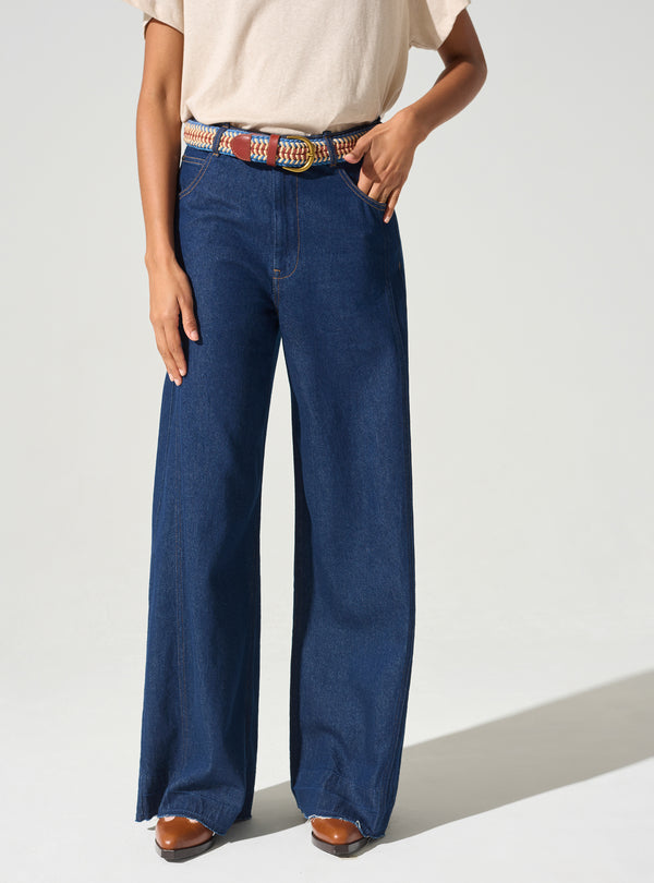 Acoté Jean Large Taille Haute
