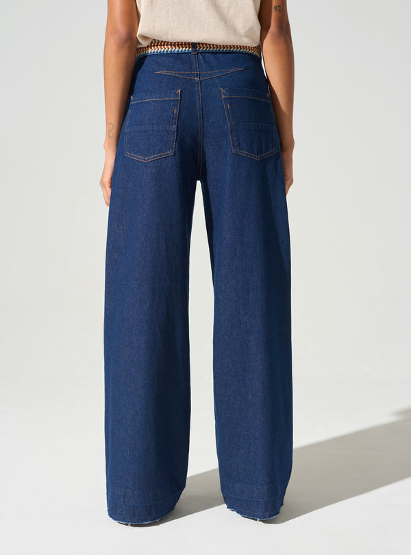 Acoté Jean Large Taille Haute