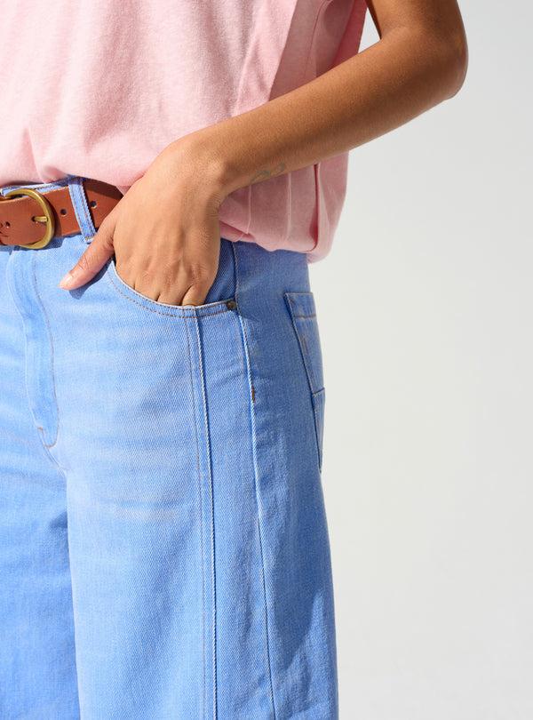 Acoté Jean Large Taille Haute