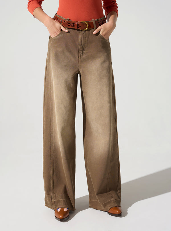 Acoté Jean Large Taille Haute