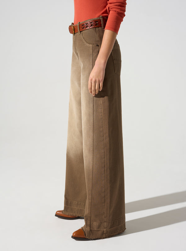 Acoté Jean Large Taille Haute