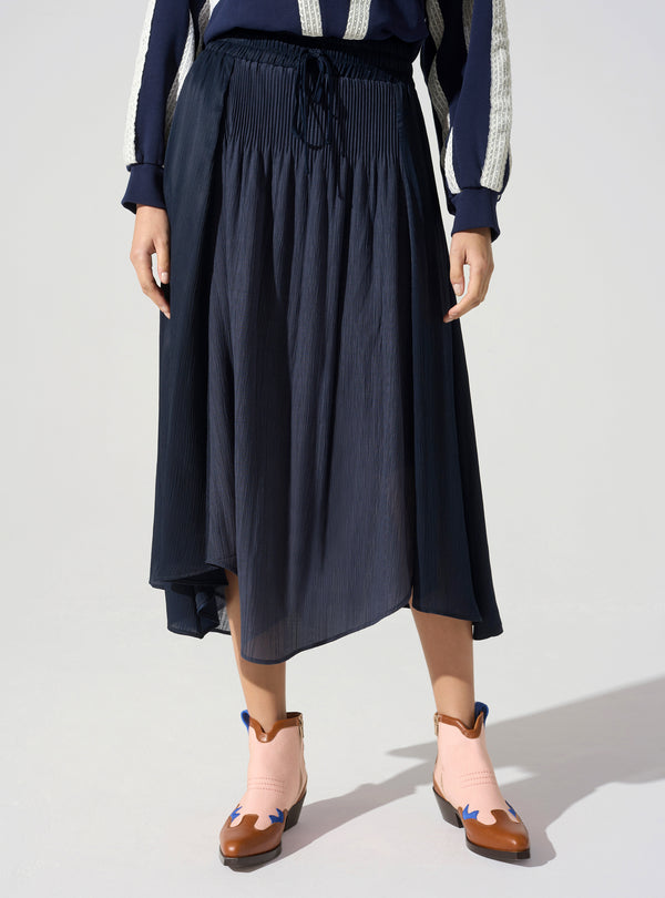 Acoté Jupe Longue élastique