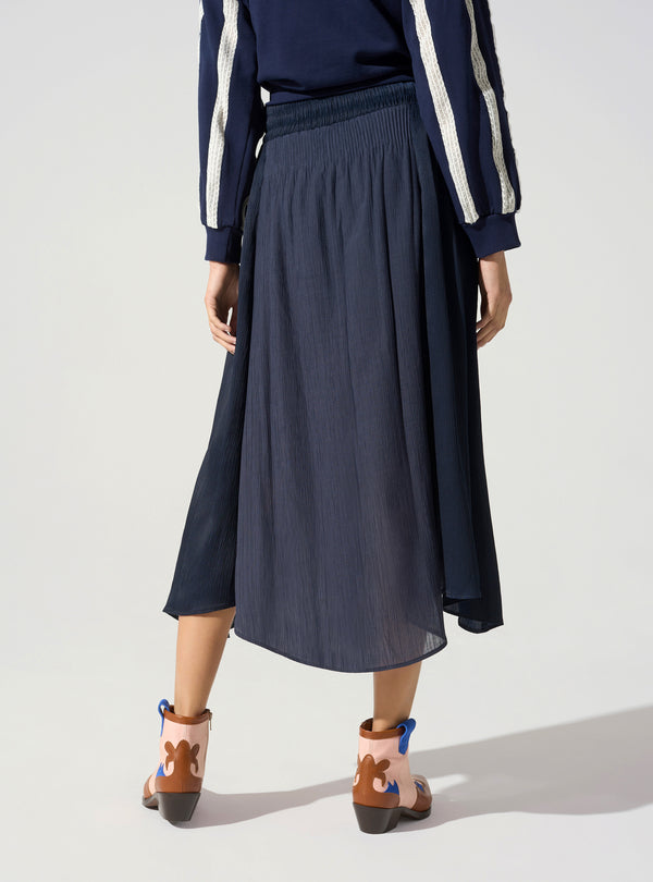 Acoté Jupe Longue élastique