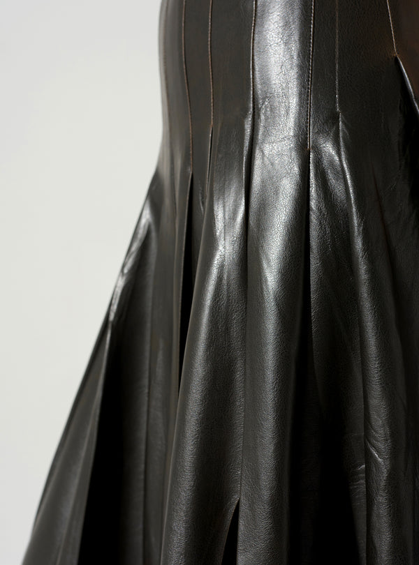 Acoté Jupe Longue Plissée