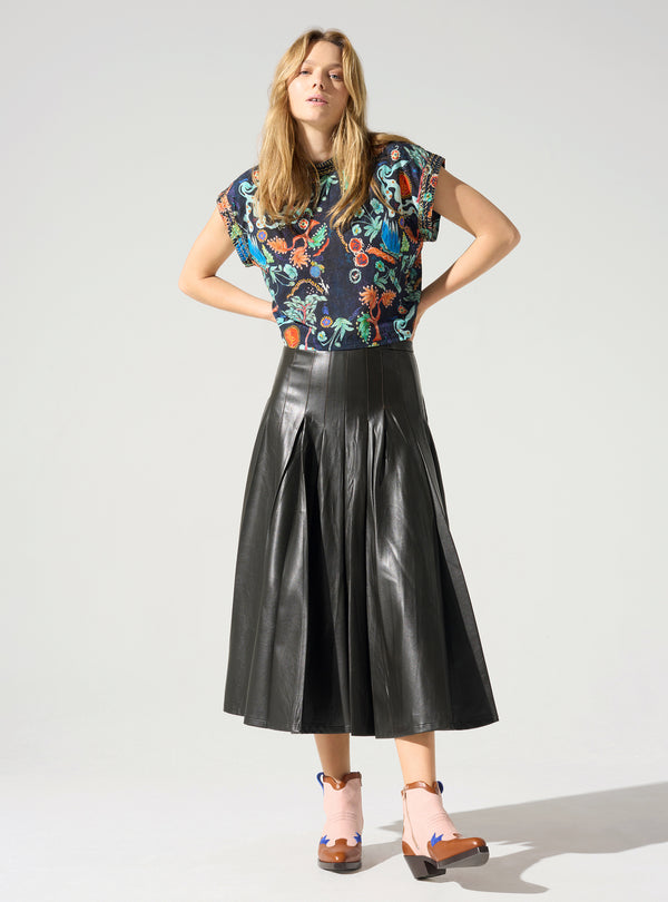 acoté Jupe longue plissée